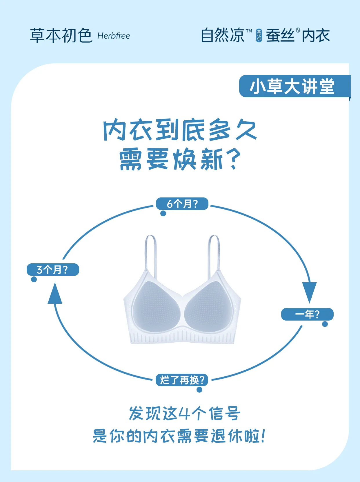 自然凉专区指南：你的内衣超期服役了吗？